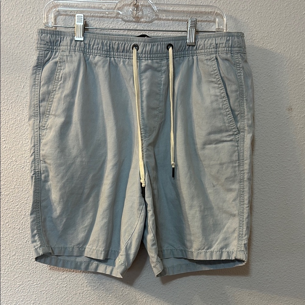 Hollister Light Blue Drawstring Shorts